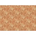 thumbnail image 1 of Ahgly Company Tapis Rectangulaire Orange Lavable en Machine, 7 Pieds x 10 Pieds, 1 of 7