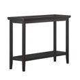 thumbnail image 3 of Pemberly Row Modern Console Table in Black Wood Finish, 3 of 5