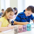 thumbnail image 4 of Manual Pencil Sharpener for Students Classroom Use and Art Supplies Stationery Tool 2PCS, 4 of 5