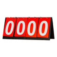 thumbnail image 3 of DYNWAVECA Tableau de Bord Score Gardien de la Compétition à 4 Chiffres Score Portable pour le Basket-Ball Intérieur et Extérieur Volley-Ball Rouge, 3 of 10