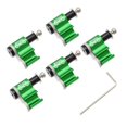 thumbnail image 2 of Thinsony Bike Cable Guide Brake Line Holder Hose Wire Clips Clamps Green 21.5x20mm 1Set, 2 of 6