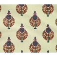 thumbnail image 4 of oneOone Cotton Flex Fabric Leaves & Floral Block Printed Craft Fabric BTY 40 Inch Wide, 4 of 4