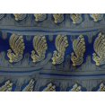 thumbnail image 4 of oneOone Viscose Jersey Fabric Peacock Block Print Fabric BTY 60 Inch Wide, 4 of 5
