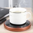 thumbnail image 1 of BAOPAI Smart Ceramic Cup Warmer with Constant 55℃ Temperature Control, Automatic Heating and Stop, Aluminum Alloy Base, Energy Efficient Desktop Heater Pad for Coffee Tea Mug, 1 of 6