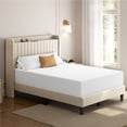 thumbnail image 1 of Yaheetech 12-Inch Full Gel-Infused Memory Foam Mattress with Green Tea Scent, White, 1 of 7