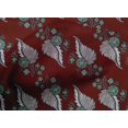thumbnail image 4 of oneOone Tissu Popeline de Coton Imprimé Feuilles 1 Yard 42 Pouces de Large, 4 of 4