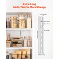 thumbnail image 2 of VEVOR Shelf Track 39-inch 10 Pack Adjustable Steel Wall Mounted Shelf Pilaster, 2 of 9