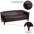 thumbnail image 2 of Sofa en cuir blanc de la série HERCULES Imperial, 2 of 9