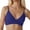 Navy Blue, variant on Women's Sexy Solid Color Push Up Swimsuit Beach Vacation Top - Nylon Spandex Blend, Supportive Push-Up Design, S-XXL Sizes with Bust Measurements