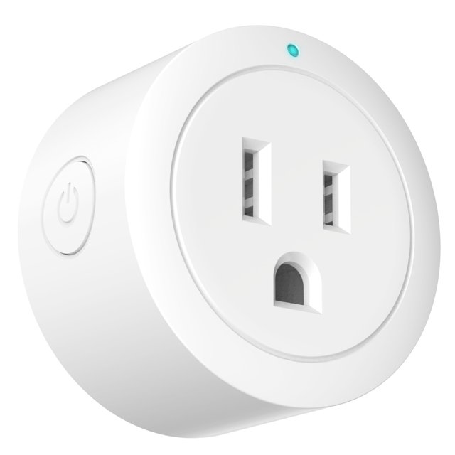 Prise Intelligente - Certifiée Compatible avec Alexa, Echo et Google Home – Wi-Fi 2,4G Seulement (Lot de 4)