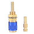 thumbnail image 1 of Ccdes Connector Fitting,Welding torch Quick Connector,M6 Gas & Water Quick Connector for MIG TIG Welder Torch Fitting For Welding Torch, 1 of 8
