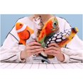thumbnail image 4 of maskred Electric Cat Toy Simulation Plush Fish Shape Toy Doll USB Funny Interactive Pets Pillow for Cat Kitty Kitten No.1, 4 of 4