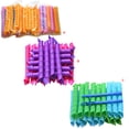 thumbnail image 4 of 1 Ensemble Rouleau de Cheveux Service Longue Durée Fonction Puissante Aide Utile Boucleurs Design Unique Boucleur pour Cheveux Longs Bleu+vert, 4 of 6
