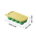 thumbnail image 2 of Amzcrzy Ice Cube Tray Soft Bottom Easy To Disassemble and Form Ice Box Self-Made Ice Box Ice Tray Apartment Essentials Ice Tray, 2 of 5