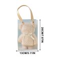 thumbnail image 2 of Ingenious Warp Knitted Pineapple Reseau Towel Gift Bear Towel High Density Fleece Gift INS Style, 2 of 4