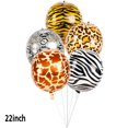 thumbnail image 3 of 10PCS Animal Print Balloons Realistic Giraffe Safari Balloons Latex Balloons, 3 of 10