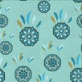 thumbnail image 1 of Ahgly Company Tapis d'Intérieur Lavables en Machine, Carrés Transitionnels, Carrés de 6', 1 of 7