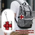 thumbnail image 4 of Mechanical Keyboard Toy, Tactile Clicky Sensory Fidget Keychain, Cute Desk Accessory Gift for Stress Relief and Office Decor, 4 of 5
