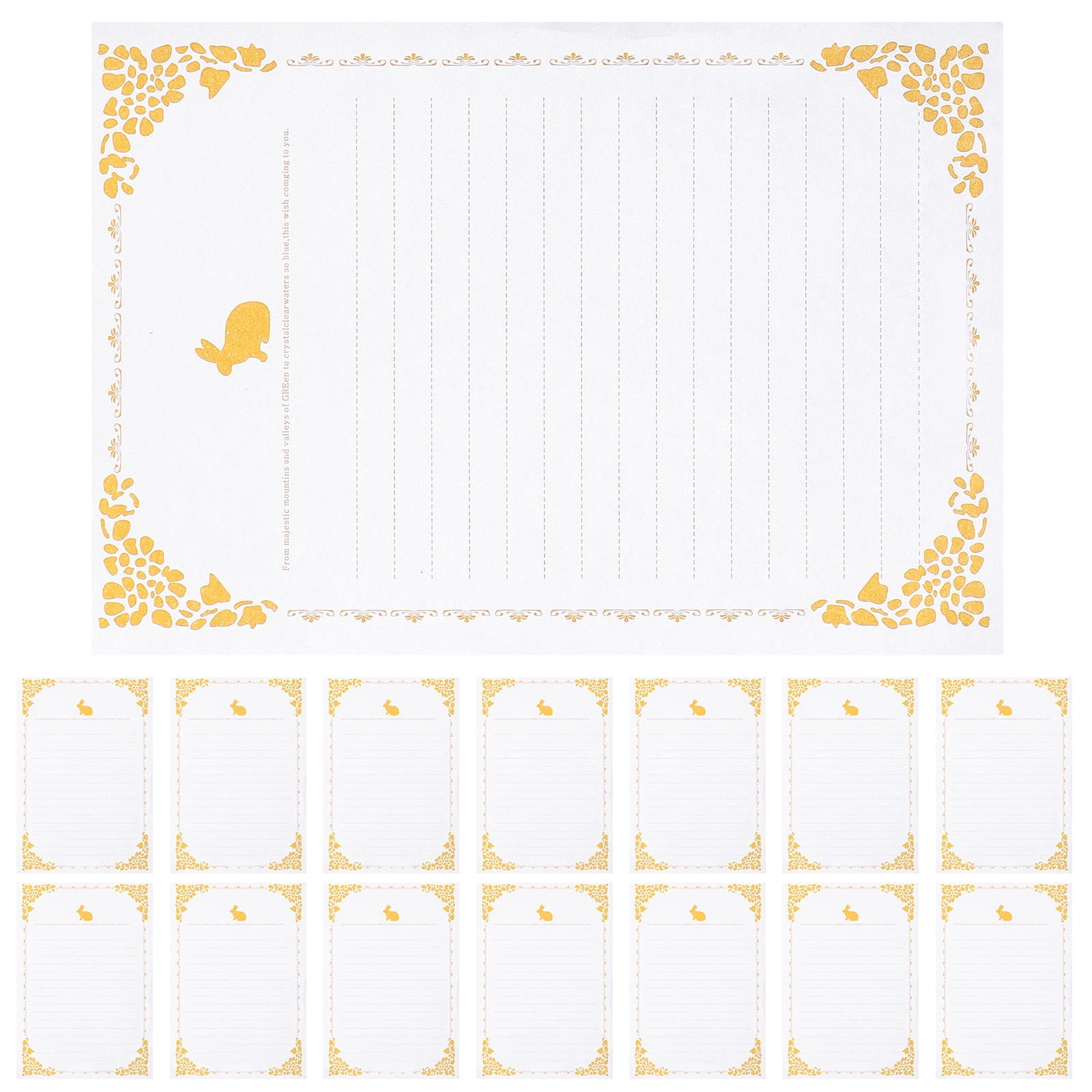 TABLZONE White Letter Paper for Writing and Printing with Durable Paper Material and Stylish Design