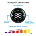 thumbnail image 3 of Newest EMS Abdominal & Arm Toning Kit with Touch Screen Control - Fitness Tracker, Fat Burner & Massage Tool for Waist/Arm Sculpting, Lazy-Friendly Workout Equipment, Versatile for, 3 of 6