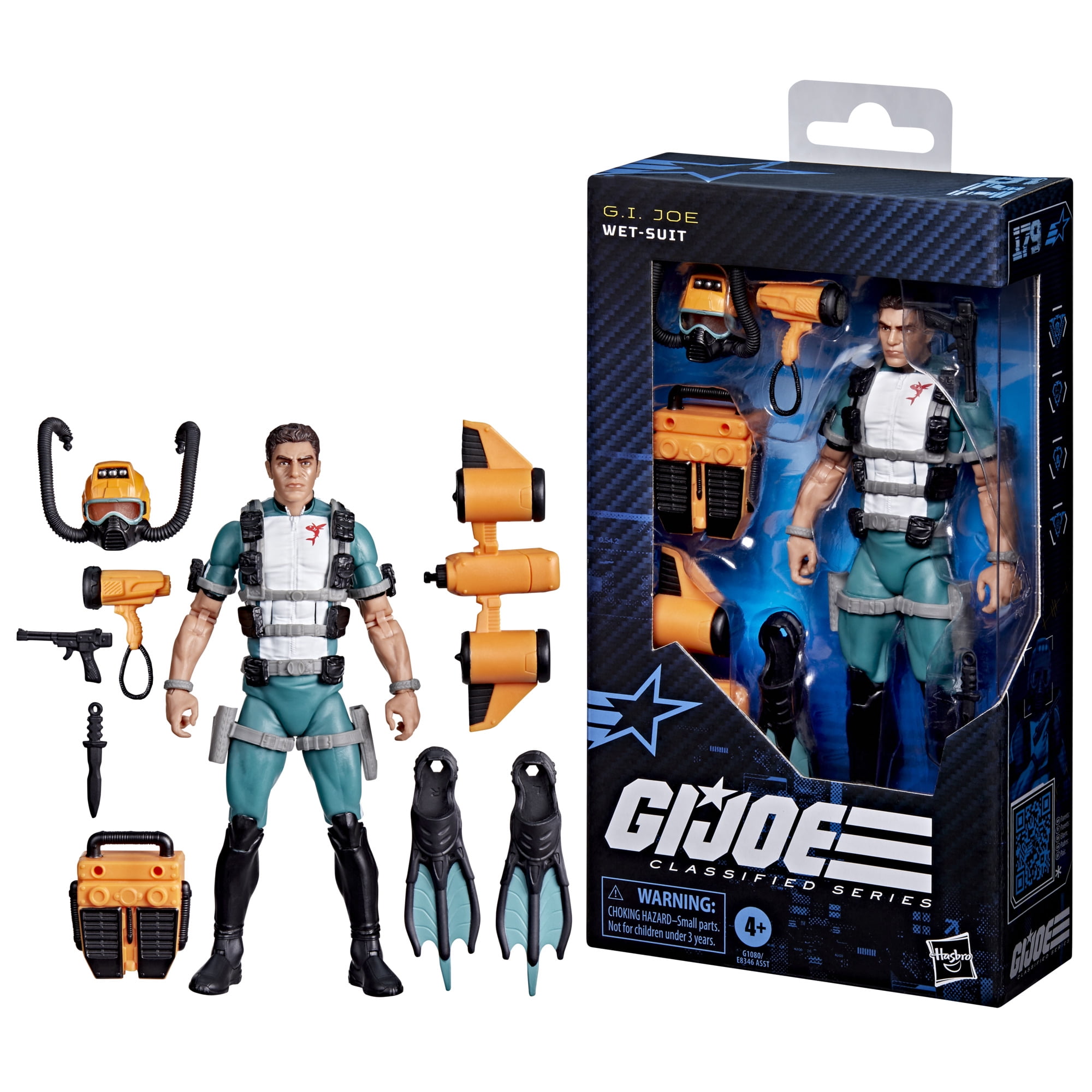 G.I. Joe Classified Series, figurine 179 Wet-Suit de 15 cm