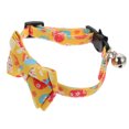 thumbnail image 3 of Miangastore 1Pc Cat Collar Pet Neck Decor Personalized Collar with Bell Bowknot Choker, 3 of 8