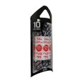 thumbnail image 1 of 10 Seconds® Reflexall® Athletic Jumbo Round Shoelaces Black Honeycomb Reflective - (1 pair), 1 of 2