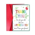 thumbnail image 1 of Teacher Appreciation Greeting Card Set Thoughtful Thank You For Inspirational School Year Recognition, 1 of 6