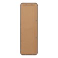 thumbnail image 4 of Kate and Laurel Zayda Tall Radius Rectangle Wall Mirror, 16 x 48, Black, Metal Framed Minimalist Rectangular Mirror with Rounded Curves, 4 of 7