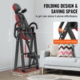 thumbnail image 4 of VEVOR Inversion Table Foldable Strength Training Equipment Hang Exercise Bench, 4 of 9