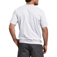 thumbnail image 2 of Dickies Mens Short Sleeve Heavyweight Crew Neck, XT, Ash Gray, 2 of 2