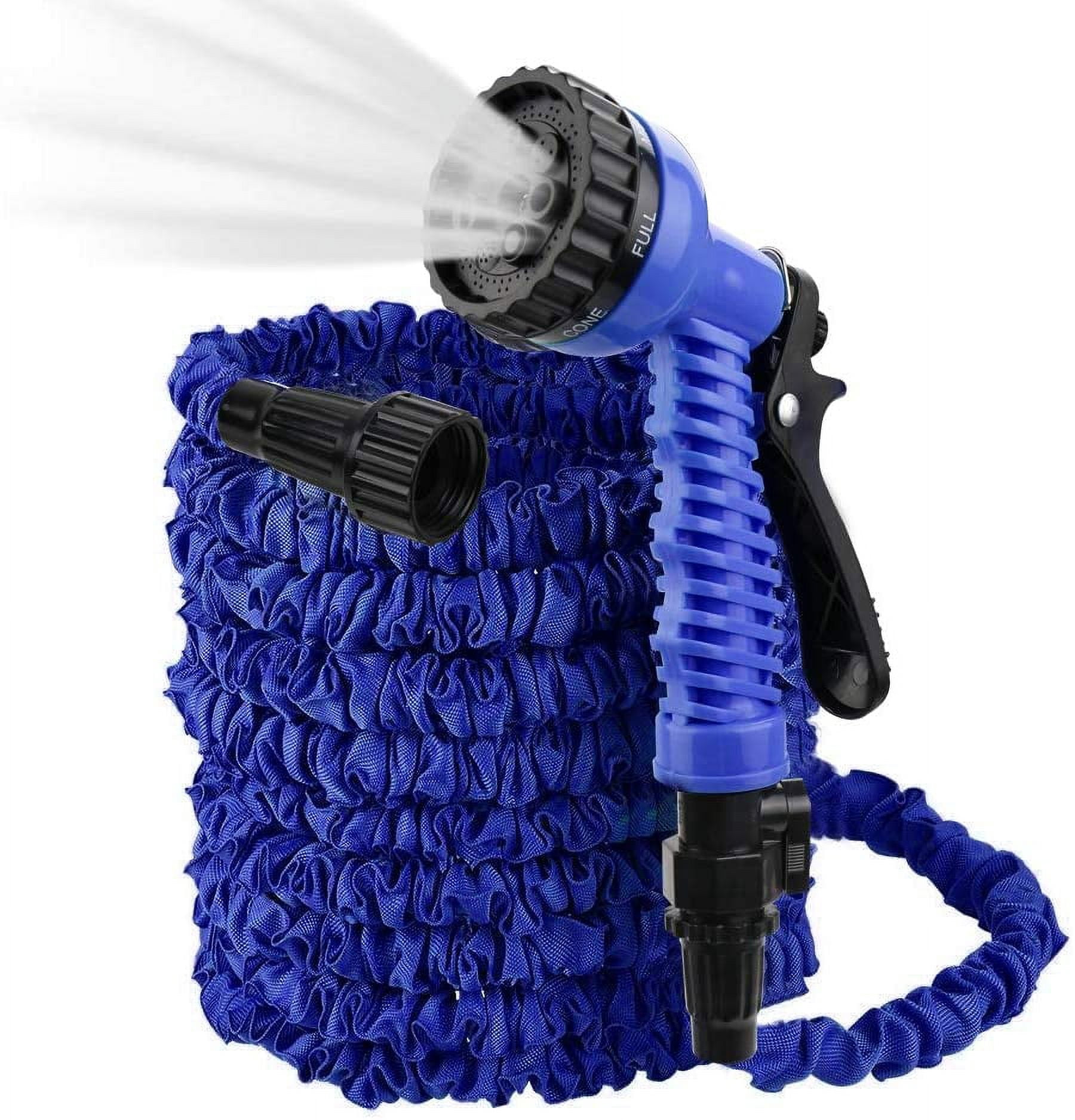 ActionEliters Garden Hose Expandable Water Hose 2020 Most Upgrade Version (25ft, Blue)