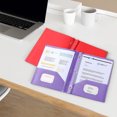 thumbnail image 4 of LSLJS Plastic Folders with Pockets Heavy Duty Pocket Folders Letter Size File Folders for Documents Office School, 4 of 5