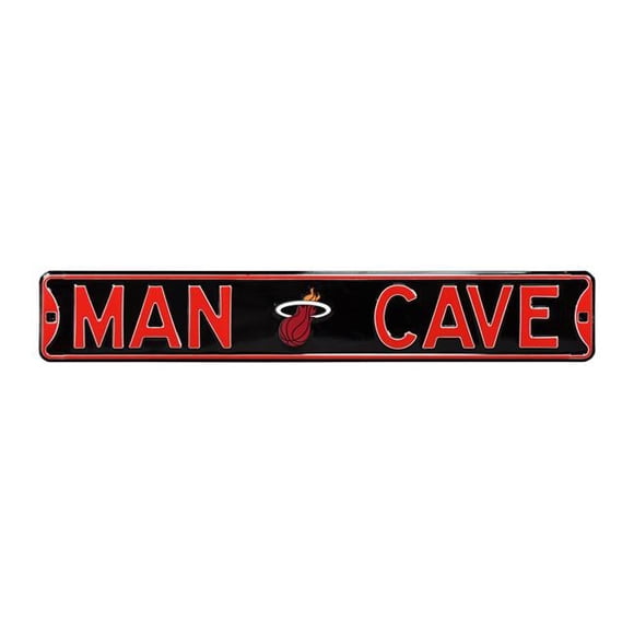 Authentic Street Signs 38067 Miami Heat Man Cave Street Sign