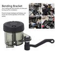 thumbnail image 4 of Motorcycle Front Brake Pump Oil CupCylinder Reservoir  With Bent Bracket, 4 of 8