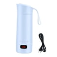 thumbnail image 4 of veasfak Travel Heating Cup Compact Portable Electric Kettle Leakproof Stainless Steel Fast Boiling Mini Tea Kettle With LCD Display And Adjustable Temperature Suitable for home office Blue, 4 of 9