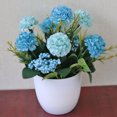 thumbnail image 3 of Bonsaï de Fleurs Artificielles Simulant une Décoration en Pot pour Table à Manger, Hôtel, Bureau, 3 of 6