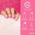 thumbnail image 4 of Looky Vernis à Ongles Gel 3-en-1, Couleur de Base, Qualité Salon, Durcissement UV LED, Longue Durée, 15ml - 369 Miracle (Rouges), 4 of 5
