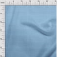 thumbnail image 3 of oneOone Cotton Poplin Medium Blue Fabric Check Houndstooth Craft Projects Decor Fabric Printed By The Yard 56 Inch Wide, 3 of 4