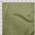 thumbnail image 4 of oneOone Viscose Jersey Light Green Fabric Geometric Dress Material Fabric Print Fabric By The Yard 60 Inch Wide, 4 of 5