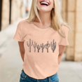 thumbnail image 2 of Women Fashion Bat Sleeve Color Matching Leopard Print Floral Medium Sleeve T Shirt Workout Shirts Loose Womens Long Sleeve Tee Womens Long Sleeve Tops Polyester Long Sleeve Running Shirts Shirt Light, 2 of 4