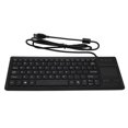 thumbnail image 4 of Wired Touch Keyboard, Portable Plug and Play Ergonomic Mechanical USB Keyboard  for Notebook, 4 of 7