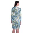thumbnail image 4 of Moomaya Chandail à Capuchon à Manches Longues Imprimé, Robe T-Shirt en Jersey avec Poches, 4 of 6