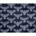 thumbnail image 4 of oneOone Tissu Polyester Lycra Tissu à Imprimé Bloc Hibou BTY 56 Pouces de Large, 4 of 4