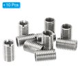 thumbnail image 3 of Unique Bargains Adaptateurs de Filetage Manchon Réducteur Écrou 10 Pcs M12x1.75 Mâle à M10x1.5 Femelle Écrou de Réparation 20mm, 3 of 7