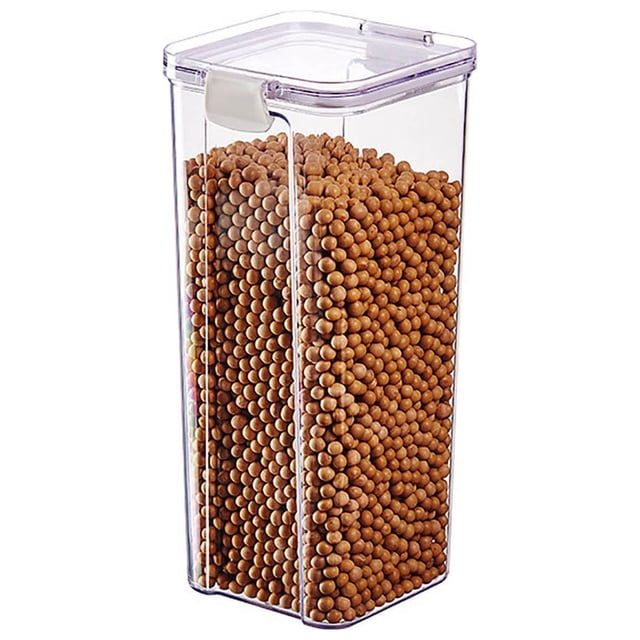 Amzcrzy Kitchen Appliances Miscellaneous Grains Barley Storage Jar Nut Candy Dry Storage Jar Transparent Buckle Dry Storage Jar Storage Container Kitchen Utensils Set Kitchen Gadgets