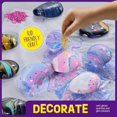 thumbnail image 4 of XFGOU Toys and Hobbies Rock Painting Art Kit Glow In The Dark Pouring Rock Kit Arts And Crafts For Kids Girls & Boys Ages 6 8 8 12 Craft Paint Kits Art Toys Art Birthday For Kids 100ml Education, 4 of 7