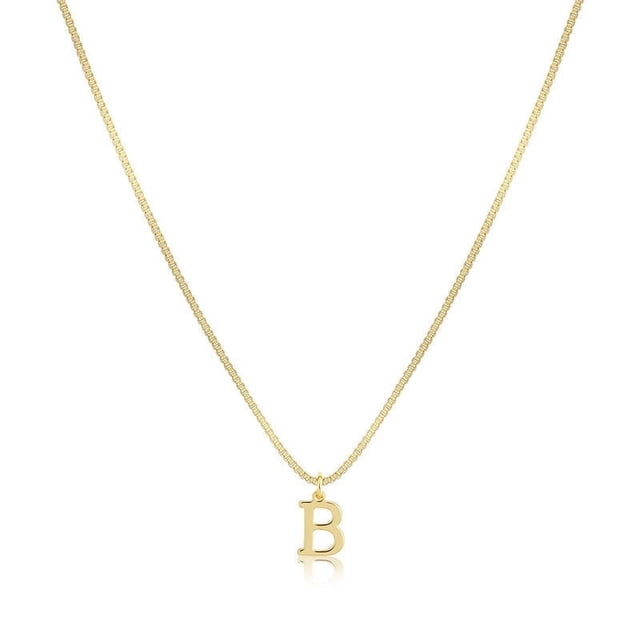 RXIRUCGD Add A Of To Your Everyday Look With This Initial Necklace Initial Dainty Necklace For Women