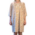 thumbnail image 1 of Chemise de Nuit Beige à Dos Ouvert Adaptative pour Femmes, 1 of 5