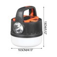thumbnail image 3 of LSLJS Portable Outdoor Camping Light Solar Powered USB Charging Camping Tent Lantern with 6 Light Modes IP65 Hanging Tent Light for Outside Home Accessories, 3 of 9